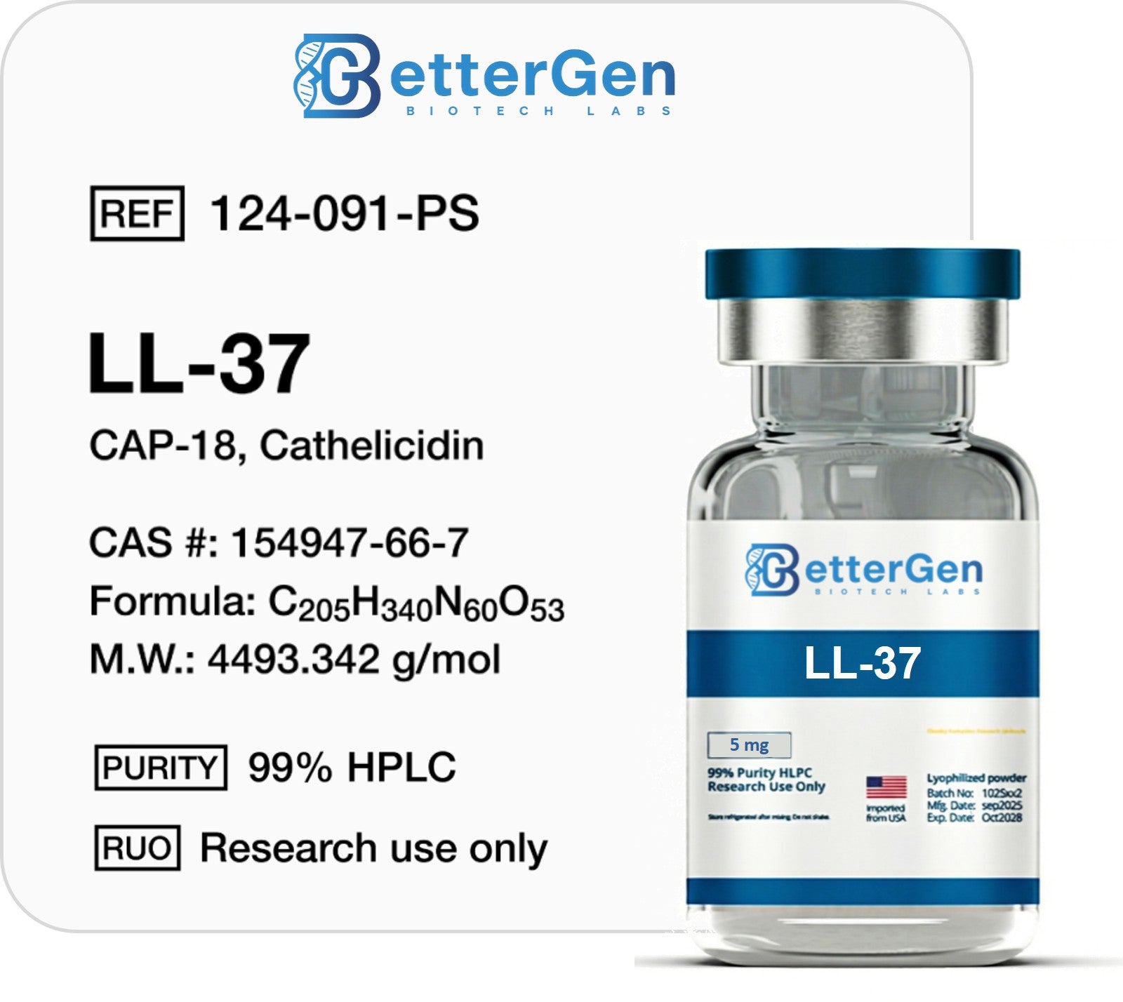LL-37 5mg (CAP-18)